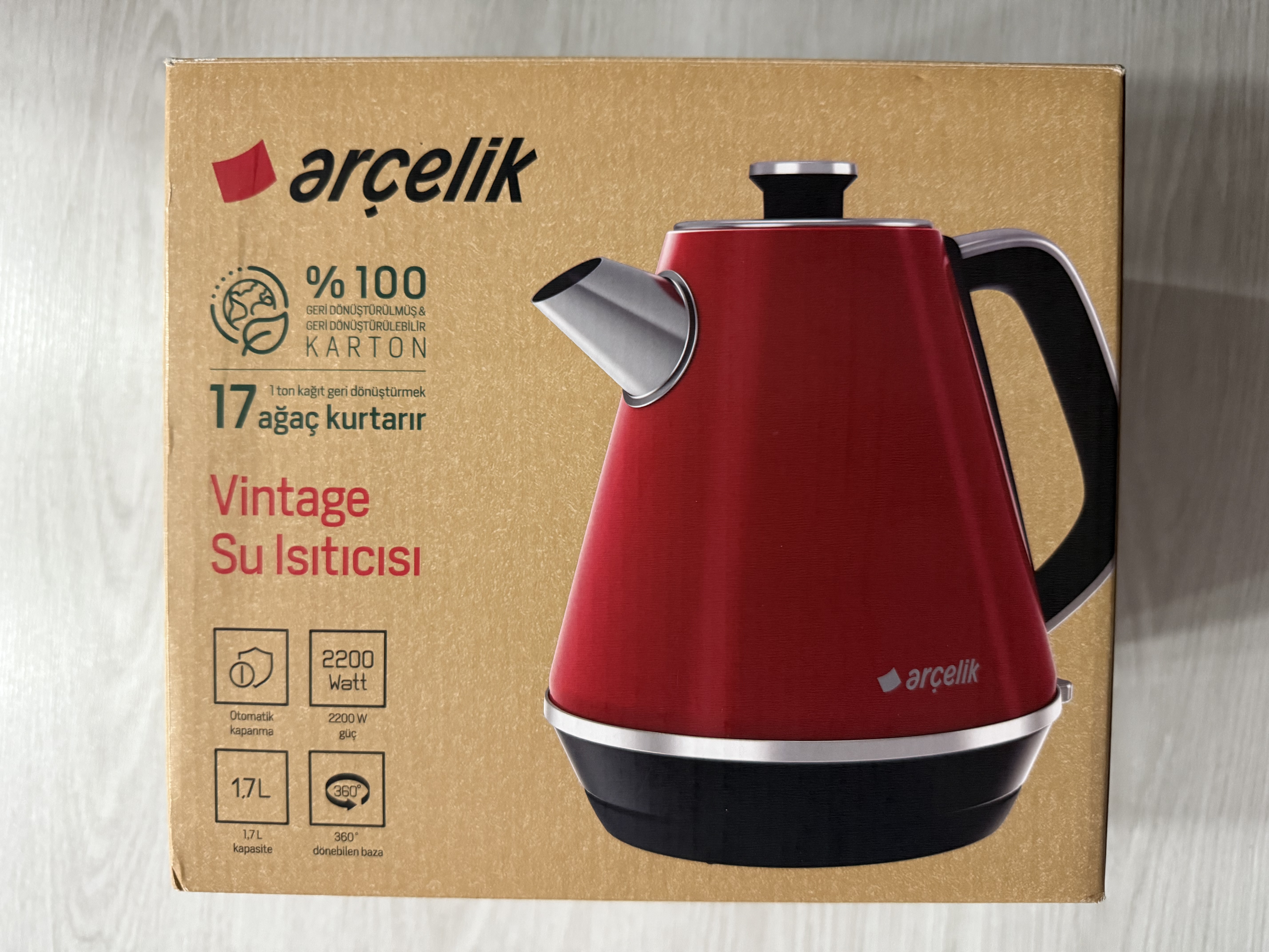 KL 6422 Retro Kettle