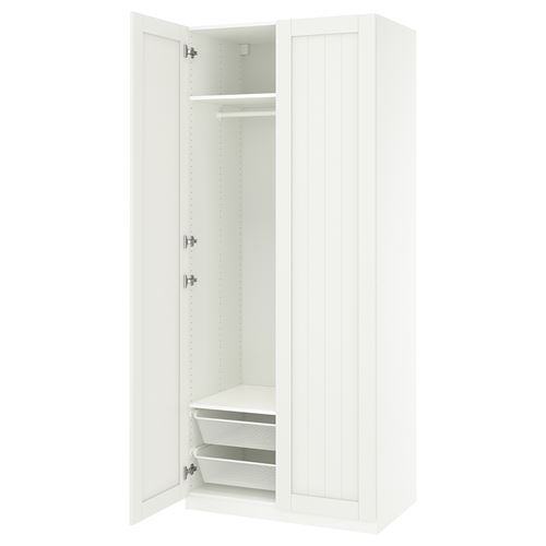 PAX/GULLABERG PAX gardırop, beyaz, 100x60x236 cm