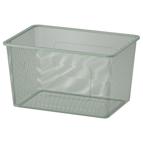 TROFAST saklama kutusu, açık yeşil-gri, 42x30x23 cm