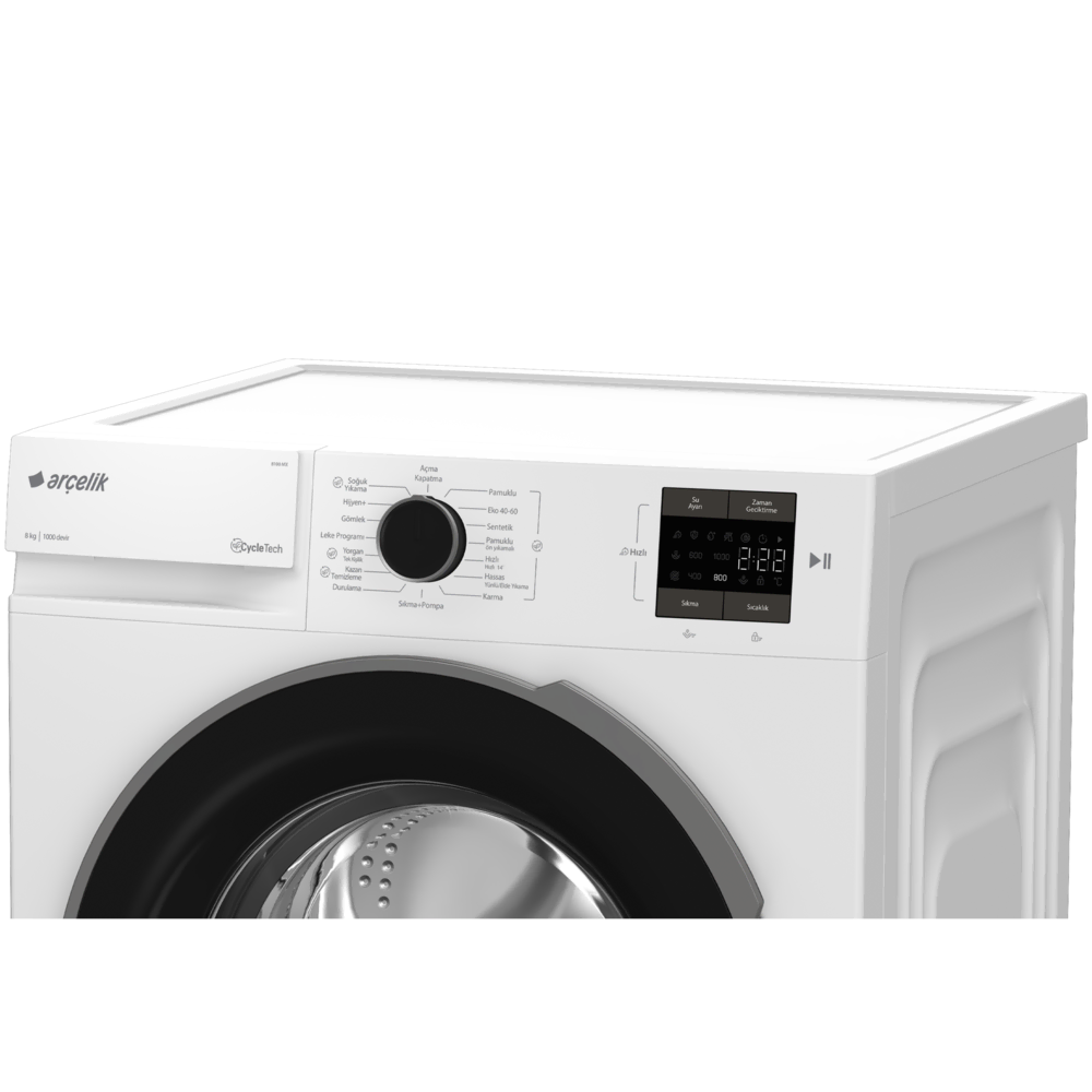 8100 MX 8 Kg Çamaşır Makinesi