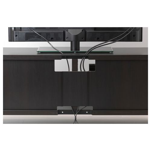 BESTÅ tv sehpası, venge, 120x40x48 cm, LAPPVIKEN, STUBBARP, fren raylı