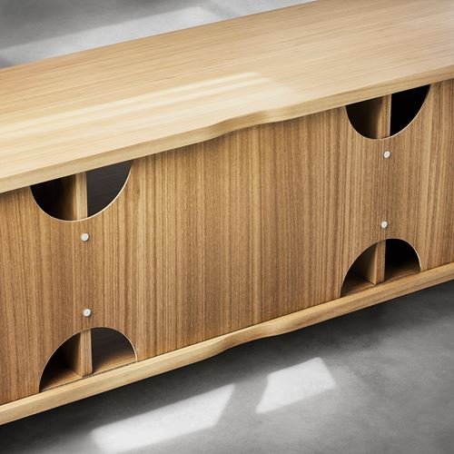 FRYKSÅS tv sehpası, rattan, 157x41x49 cm