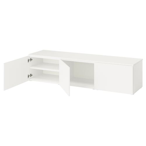 PLATSA/FONNES PLATSA dolap sistemi, beyaz, 180x42x43 cm