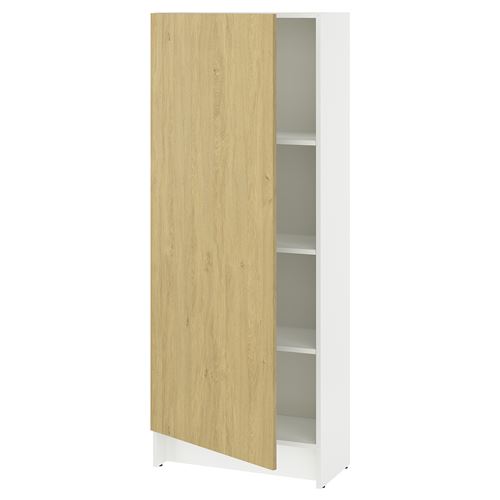 KNOXHULT mutfak boy dolabı, meşe görünümlü, 60x31x153 cm