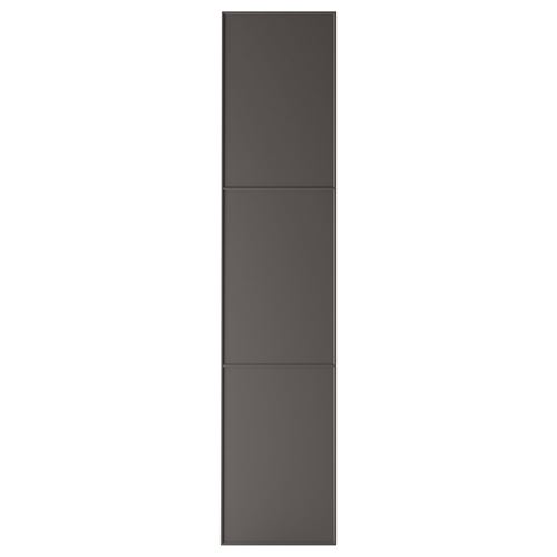 MERÅKER gardırop kapağı, koyu gri, 50x229 cm, menteşesiz