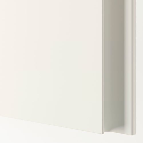 VIKANES gardırop kapağı, beyaz, 50x195 cm, menteşesiz