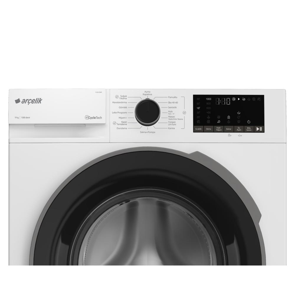 9100 DMX 9 Kg Çamaşır Makinesi