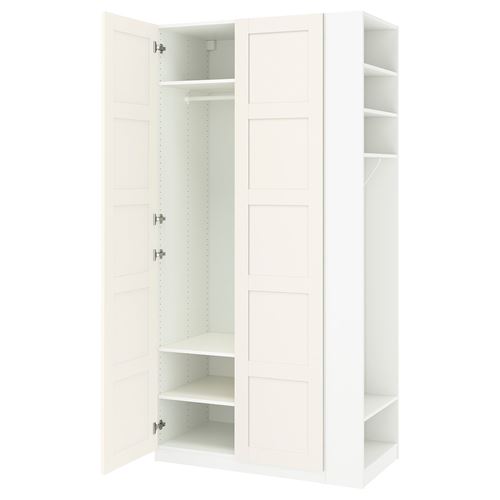 PAX/BERGSBO PAX gardırop, beyaz, 120x60x236 cm