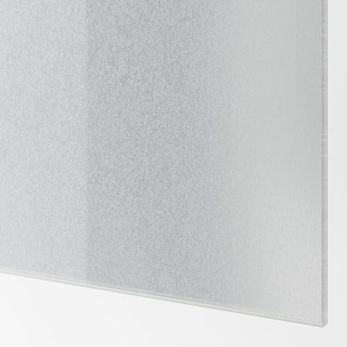 PAX/SVARTISDAL PAX sürgü kapaklı gardırop, ağartılmış meşe görünümlü-beyaz kağıt efekti, 200x66x201 cm