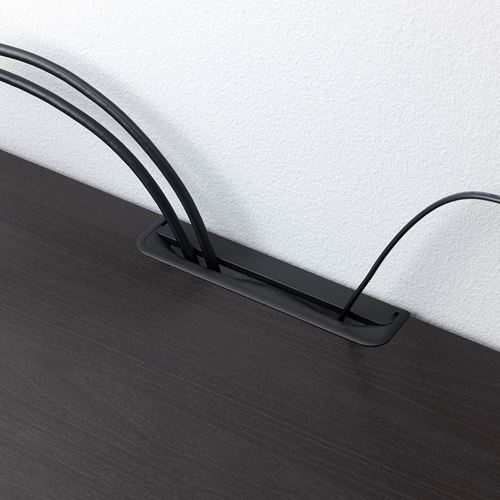 BESTÅ tv ünitesi, venge-parlak cila-bej-füme cam, 300x42x211 cm, SELSVIKEN/GLASSVIK, çıt çıt raylı