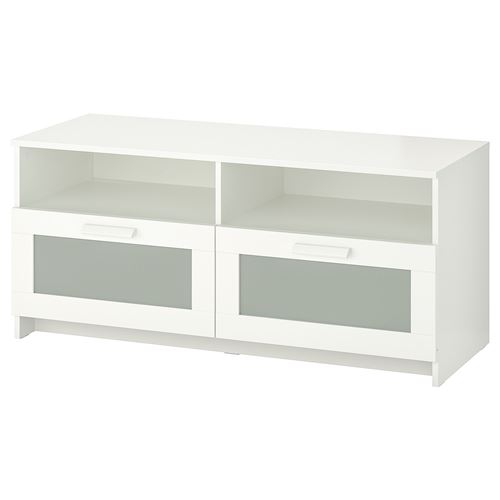 BRIMNES tv sehpası, beyaz, 120x53 cm