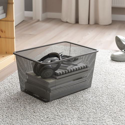 TROFAST saklama ünitesi, çam gri-mavi-koyu gri, 93x44x52 cm