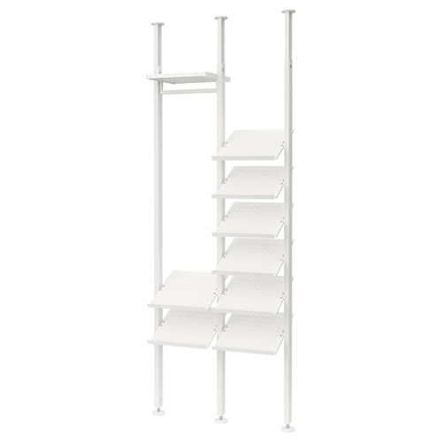 ELVARLI portmanto, beyaz, 95x36x222-350 cm