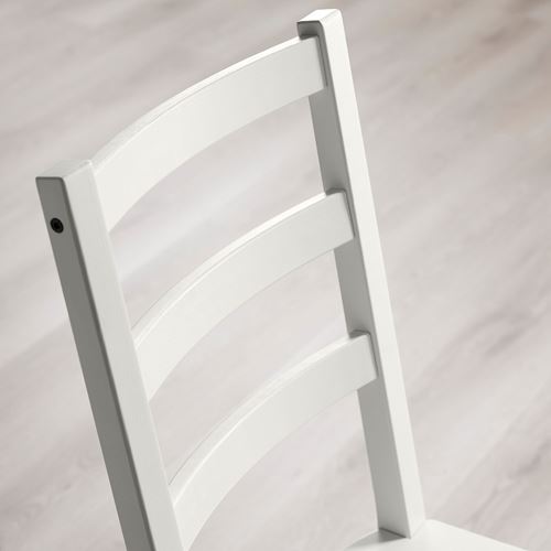 NORDVIKEN ahşap sandalye, beyaz