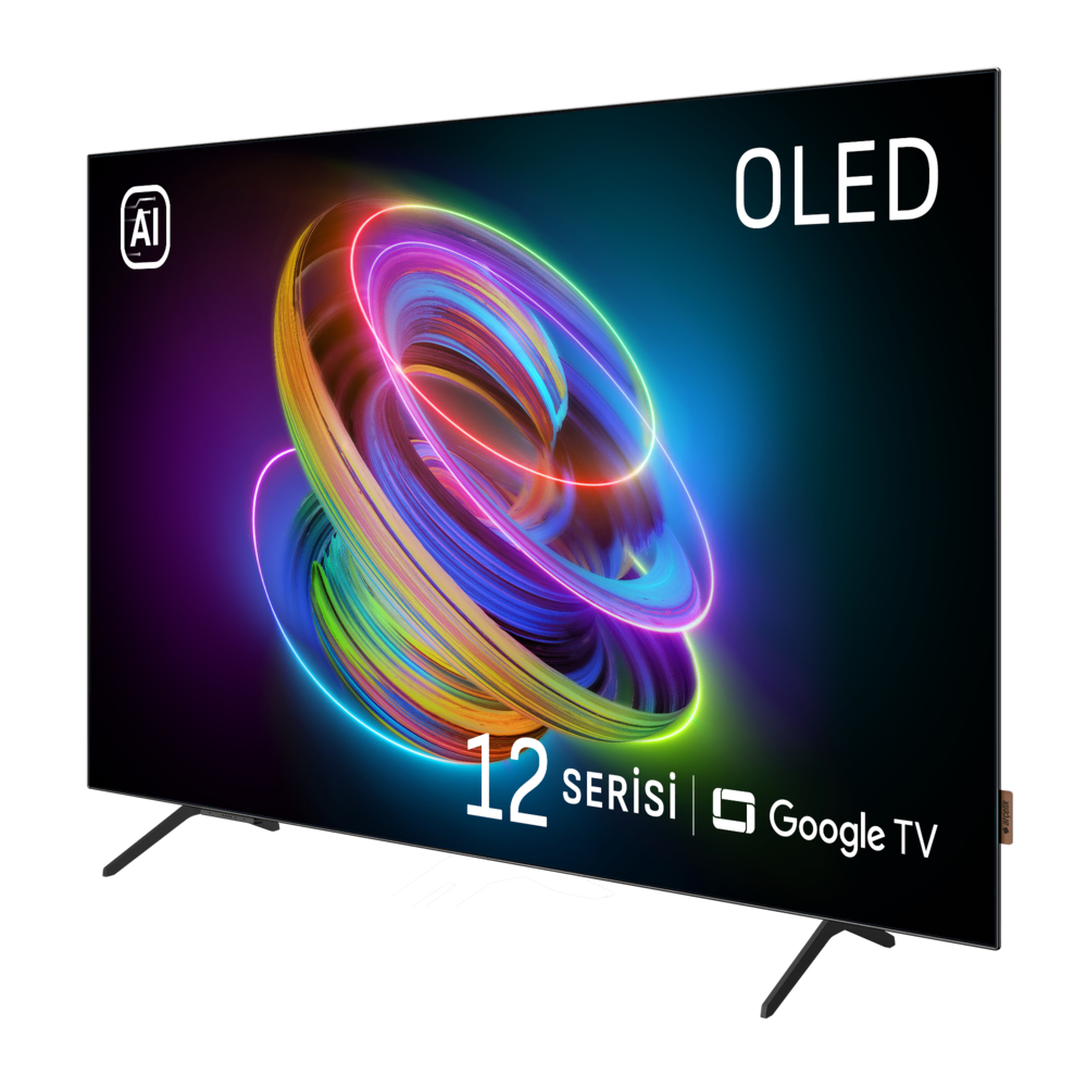 Imperium 12 AI OLED 120 Hz 55" 4K UHD Google TV - A 1255 C AI Smart TV