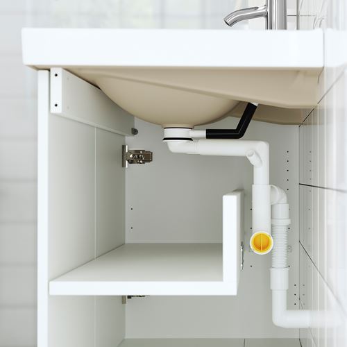 TÄNNFORSEN lavabo dolabı, beyaz, 80x48x63 cm, 1 kapaklı