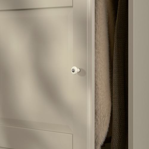 PAX/TYSSEDAL PAX gardırop, gri-bej, 100x60x236 cm