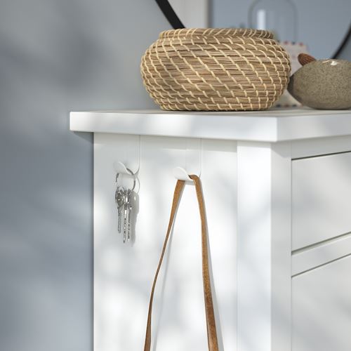 GULLABERG ayakkabı dolabı, beyaz, 88x30x122 cm, 2 bölmeli