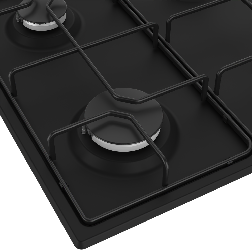 OMD D 611 ES Gazlı Metal Tablalı Ocak