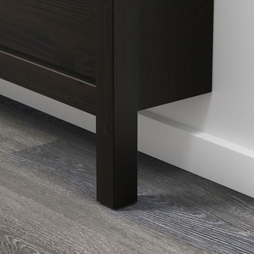 HEMNES ayakkabı dolabı, venge, 107x22x101 cm, 4 bölmeli
