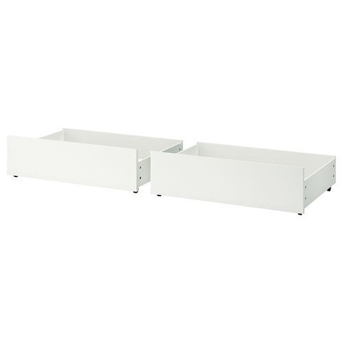 MALM karyola çekmecesi, beyaz, 200 cm, 2 adet