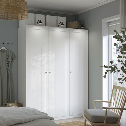PAX/GULLABERG PAX gardırop, beyaz, 150x60x201 cm