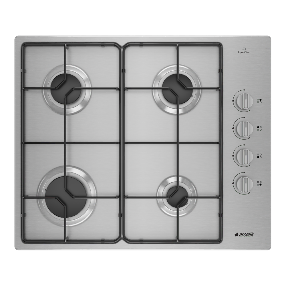 OMD D 611 EI Gazlı Metal Tablalı Ocak