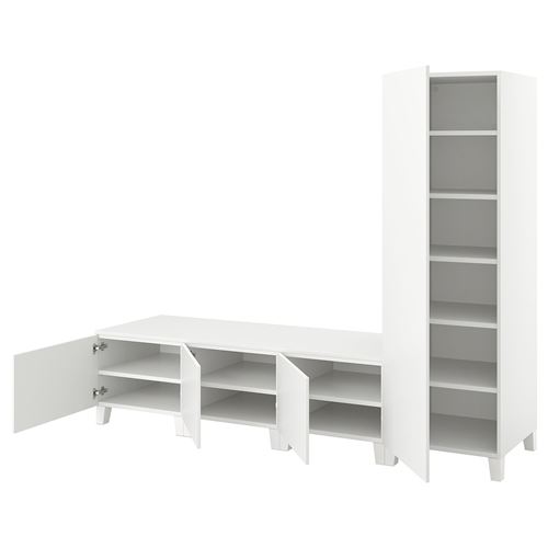 PLATSA PLATSA gardırop, beyaz, 240x57x191 cm