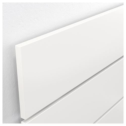 NORDLI çift kişilik baza seti, beyaz, 160x200 cm, 6 çekmeceli