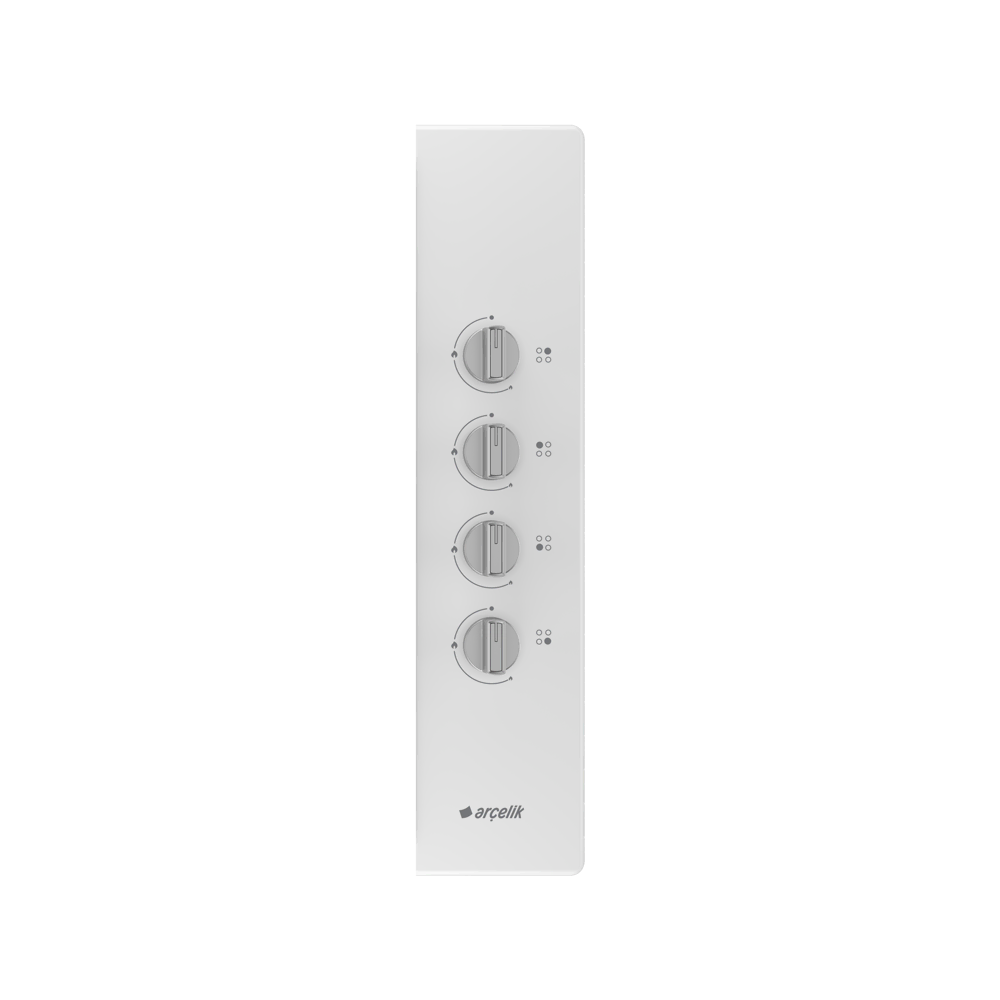 OMD D 611 EB Gazlı Metal Tablalı Ocak