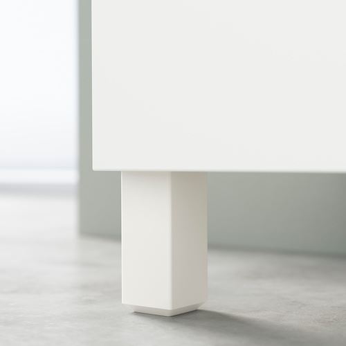 BESTÅ tv sehpası, beyaz, 240x42x74 cm, LAPPVIKEN, çıt çıt raylı