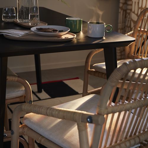 SALNÖ rattan sandalye, rattan, mindersiz