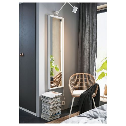 NILSOVE rattan sandalye, rattan-beyaz, Mindersiz
