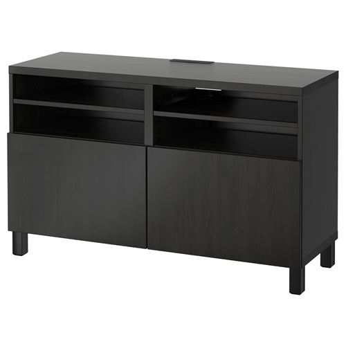 BESTÅ tv sehpası, venge, 120x40x74 cm, LAPPVIKEN, STUBBARP