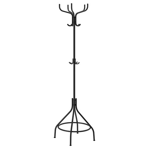 NIPASEN ayaklı askılık, siyah, 181 cm