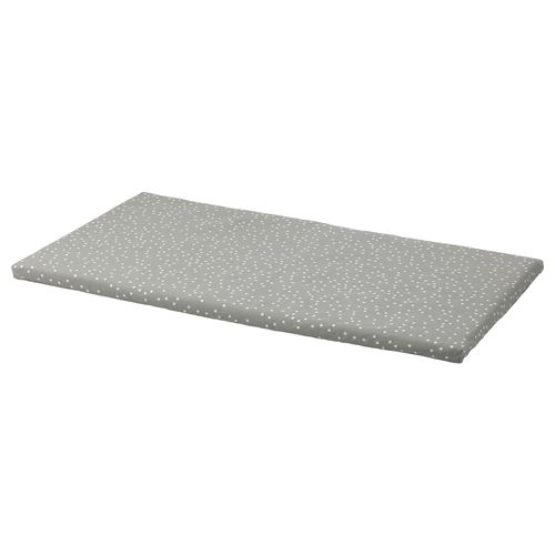 BÄNKKAMRAT bank minderi, gri, 90x50x3 cm