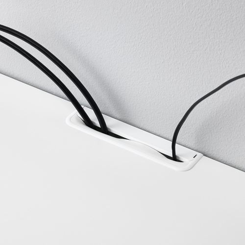BESTÅ tv sehpası, beyaz-ceviz görünüm, 120x42x48 cm, LAPPVIKEN/SINDVIK, STUBBARP