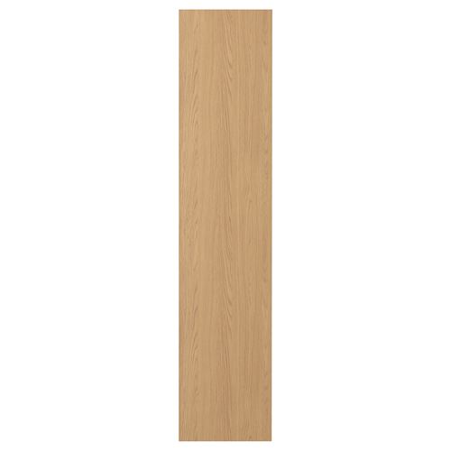STORKLINTA gardırop kapağı, meşe görünümlü, 50x229 cm, menteşesiz