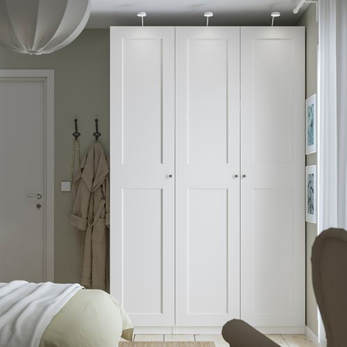 PAX/GRIMO PAX gardırop, beyaz, 150x60x236 cm