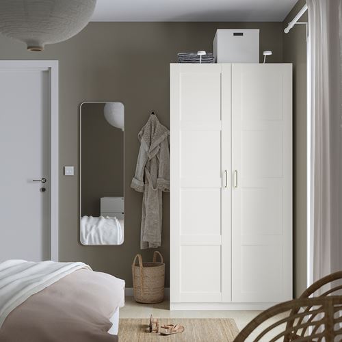 PAX/BERGSBO PAX gardırop, beyaz, 100x60x201 cm