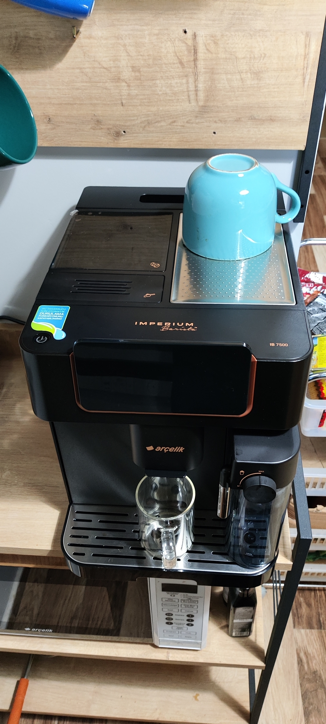 EM 6395 Imperium Barista® Tam Otomatik Tam Otomatik Espresso Makinesi
