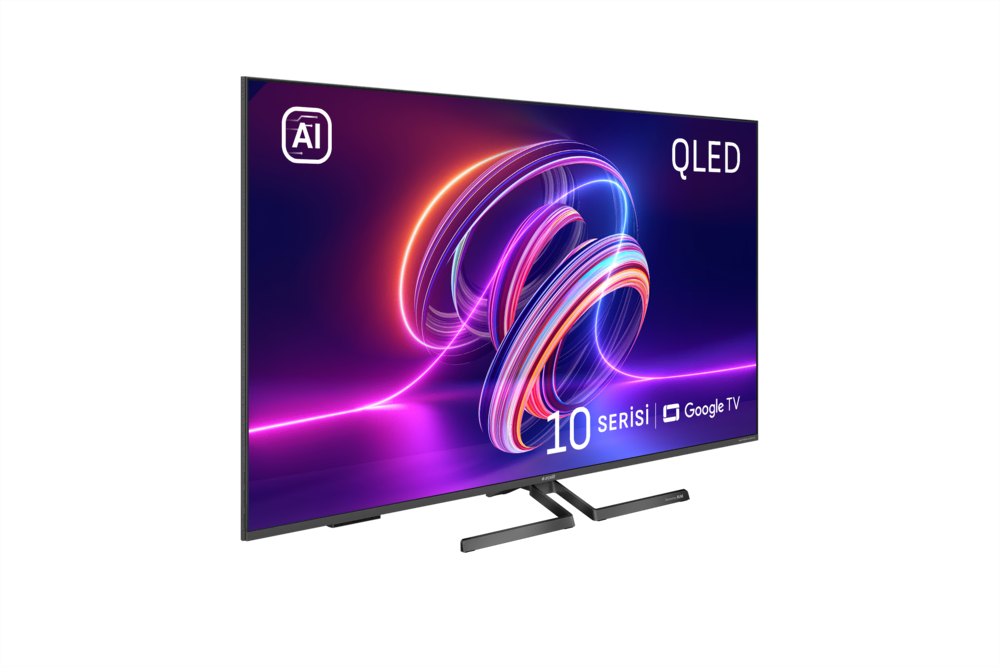 Imperium 10 AI QLED 144Hz VRR 55" 4K UHD Google TV - A 1055 C AI Smart TV