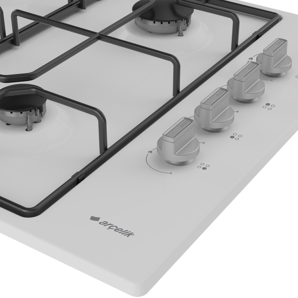 OMD D 611 EB Gazlı Metal Tablalı Ocak