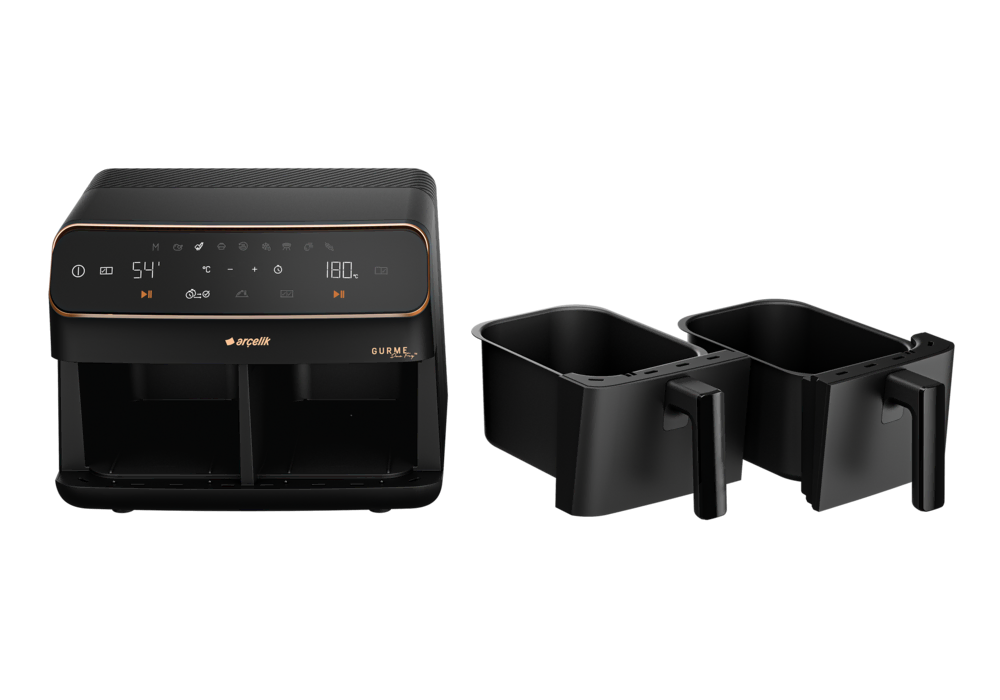FR 9284 Arçelik Gurme DuoFry™ Airfryer & Az Yağlı Fritöz