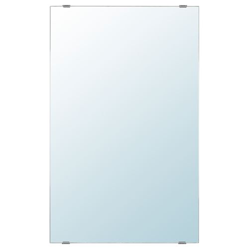 LETTAN banyo aynası, renksiz, 60x95 cm