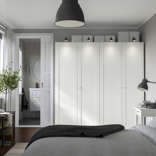 PAX/GULLABERG PAX gardırop, beyaz, 200x60x201 cm