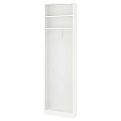 PAX PAX ek ünite, beyaz, 20x58x201 cm