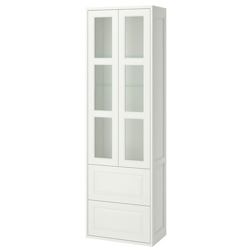 TÄNNFORSEN banyo boy dolabı, beyaz, 60x35x195 cm