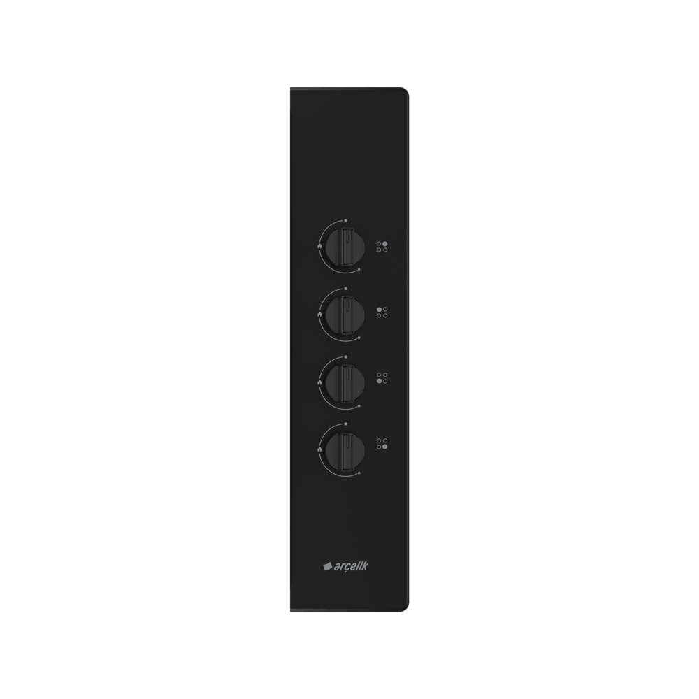 OMD D 611 ES Gazlı Metal Tablalı Ocak