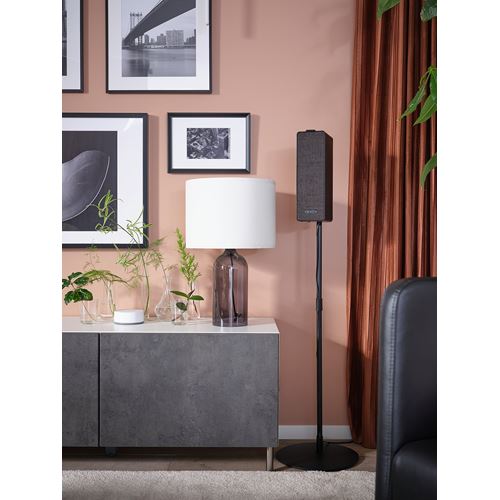 BESTÅ tv sehpası, beyaz-koyu gri, 120x42x48 cm, KALLVIKEN